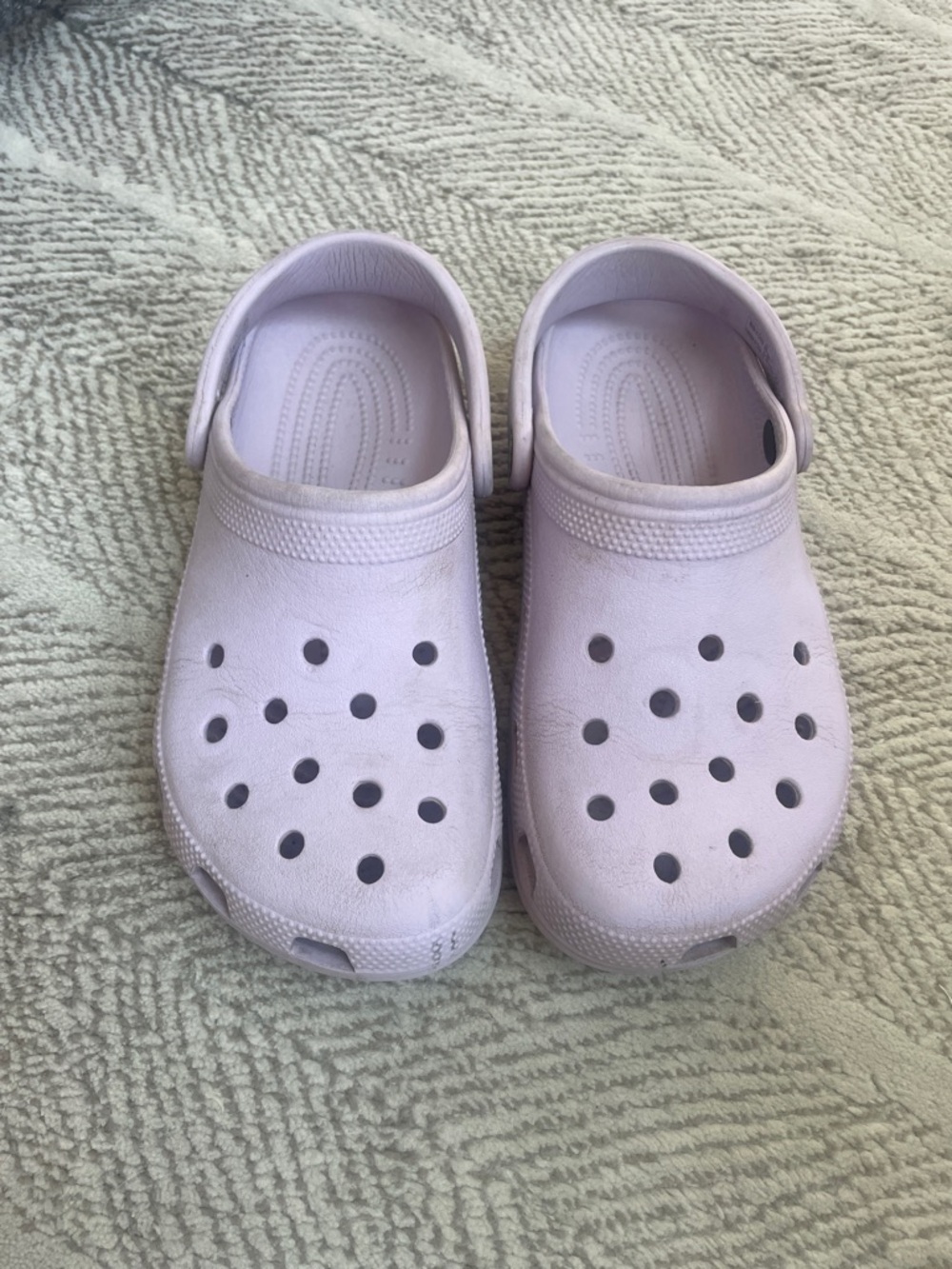 CROCS Lilac Slip-On Clog Sandals